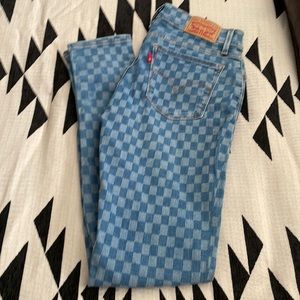Levi checkered jeans - Gem